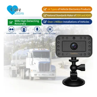 Dispositivo para camión, sistema de monitoreo de conductor Caredrive con cámara DMS, alarma de fatiga nocturna, soluciones de seguridad para una conducción segura