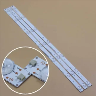 Tira de LED para iluminación trasera para HISENSE HLE3215D LHD32K2204WCEU LHD32K2204WTEU barras 32_HD315DH_B51_3X7_3030C_7S1P REV.V1 cintas de reglas