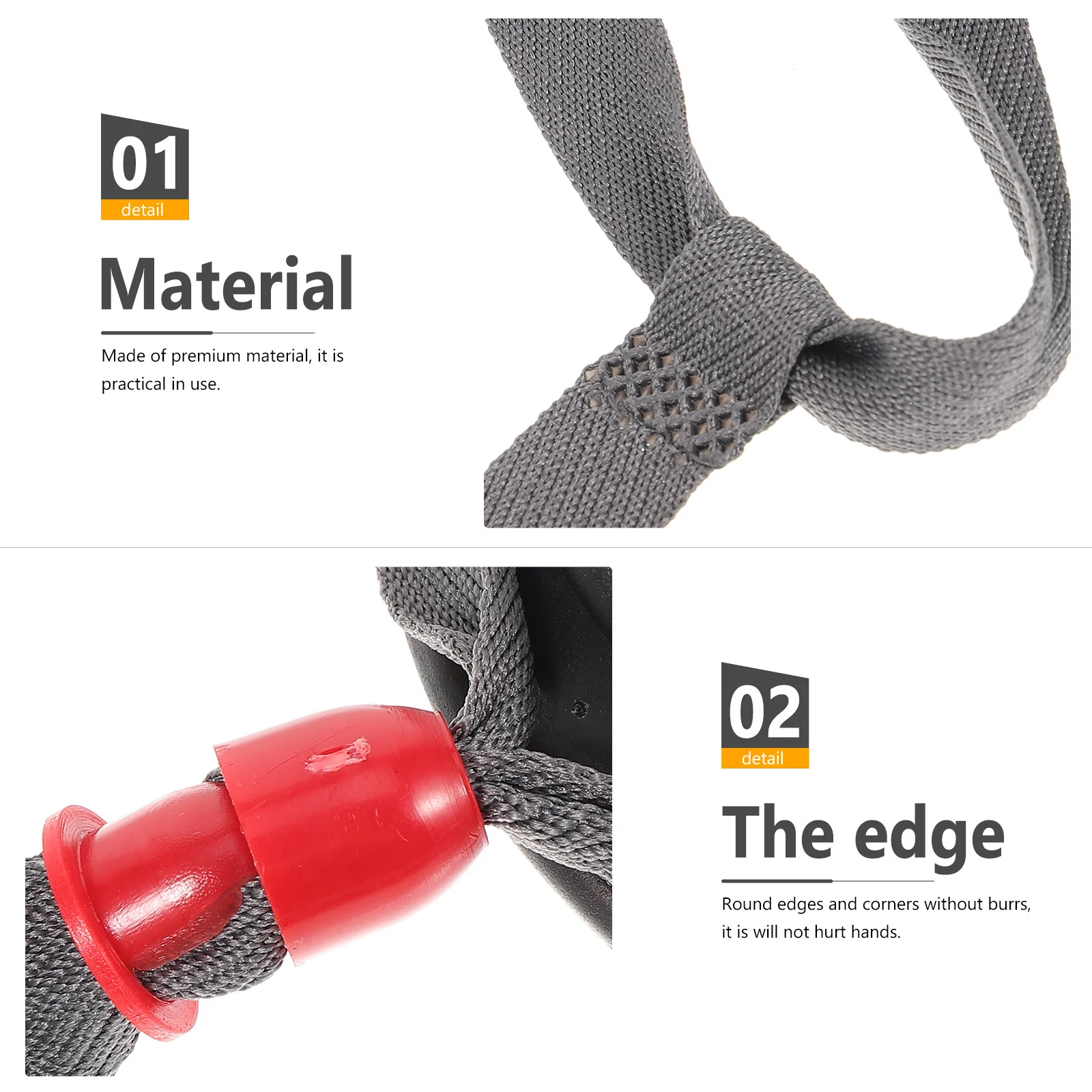 Cinturón de cadena de seguridad, 2 uds., fácil de instalar, casco duro, correa para la barbilla, cómodo y agradable para la piel para trabajadores de la construcción