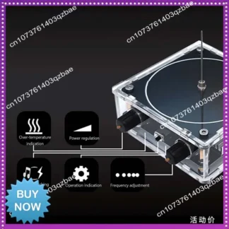 Ltem caliente para altavoz de bobina Tesla con transmisión inalámbrica Bluetooth altavoz de Plasma Forarc para experimentos de ciencia y enseñanza