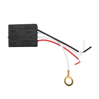 5X AC 220V 3A interruptor sensible al tacto piezas de lámpara de escritorio Control táctil bombilla sensible atenuador interruptor de luz 15-85W-Y47A