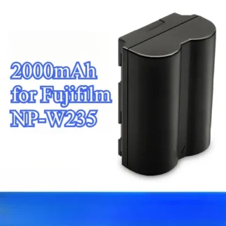 Batería de repuesto de 2000mAh para cámara sin espejo Fujifilm NP-W235 Compatible con X-T5 X-H2 X-H2S GFX50S II X-T4 X-S10 X-S20