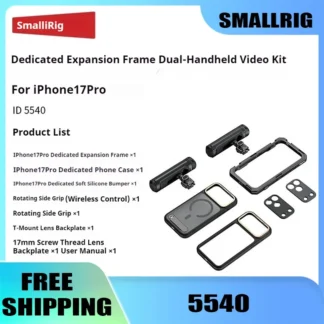 SmallRig 17 Pro/Pro Max jaula para teléfono jaula de vídeo móvil para IPhone 17 Pro/Pro Max soporte grabación móvil Kit de vídeo portátil