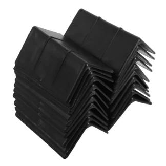 Protectores de borde de esquina de plástico, 20 Uds., antideslizantes y gruesos para transporte de camiones, almacenamiento en almacén, correa de cartón en forma de L móvil