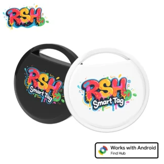 RSH marca genuino Android GPS Tracker funciona con Google's Find Hub localizador de mascotas para Xiaomi Samsung etiqueta inteligente para billetera Bikc Finde