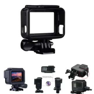 Para accesorios GoPro GoPro Hero 5 6 7 marco protector funda carcasa de videocámara para GoPro Hero 5 cámara de acción negra
