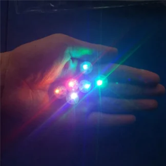 AA81-40Pcs Mini bola redonda LED globo luces RGB lámparas Flash del Día de San Valentín para linterna decoración navideña Multicolor