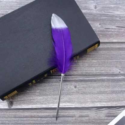 Regalo de Navidad, novedad negra, papelería, pluma, herramienta de escritura, bolígrafos de firma