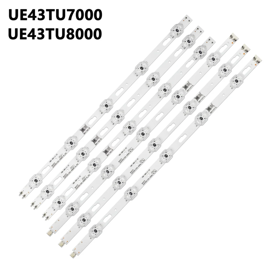 Retroiluminación LED 10LED para UE43TU8002 CRH-P43S630300310079 CY-BT043HGER1V UE43TU8002KXXH UE43TU8000U UE43TU8070 UE43TU7000U