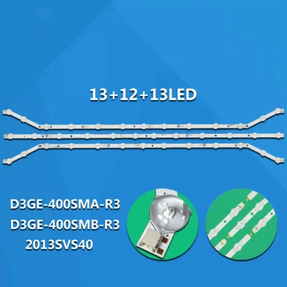 Tira de LED para iluminación trasera para UN40FH6203 UN40H5153 UE40H5373 UN40FH6203G UE40EH5300W UE40H5204 UN40FH5303G UN40FH5205G UN40H5303AF