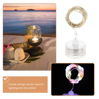 Guirnalda de luces LED sumergibles para buceo, luz de botón impermeable, forma creativa para decoración de fiestas nocturnas, 6 uds.