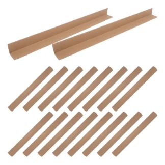 Protectores de embalaje reforzados de 20 piezas, protectores de esquina de cartón resistentes para cajas, marco de muebles, protección de bordes en tránsito