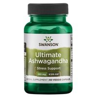 Ashwagandha Ultimate KSM-66, 250 mg 60 cápsulas vegetales - Swanson