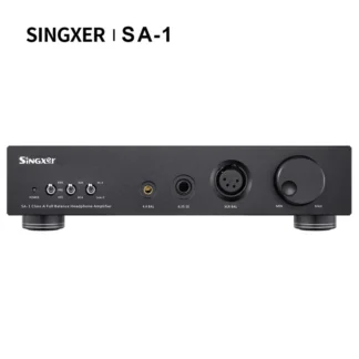 Amplificador de auriculares Singxer SA-1, amplificador discreto totalmente equilibrado Clase A, soporte SA1, preamplificador de interfaz múltiple XLR/6,35mm/4,4mm