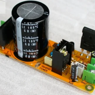 Placa de alimentación lineal LM317 + FET, fuente de alimentación estabilizada de alta potencia, corriente de expansión, DC1.25V-37V