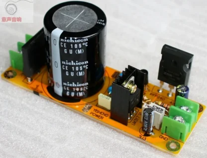 Placa de alimentación lineal LM317 + FET, fuente de alimentación estabilizada de alta potencia, corriente de expansión, DC1.25V-37V