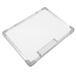 Mini pizarra blanca con marco de aluminio, tablero de borrado en seco para colgar en la pared, escritura de mensajes para niños, suministros de presentación de pizarra grande