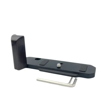 Base de placa L de liberación rápida B24B, mango de agarre de madera para Nikon FM FM2 FM3A FE2, accesorios para cámara