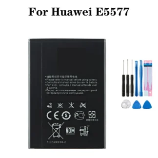 Nueva batería interna de iones de litio HB824666RBC de 3,8 V 3000mAh para Huawei E5577