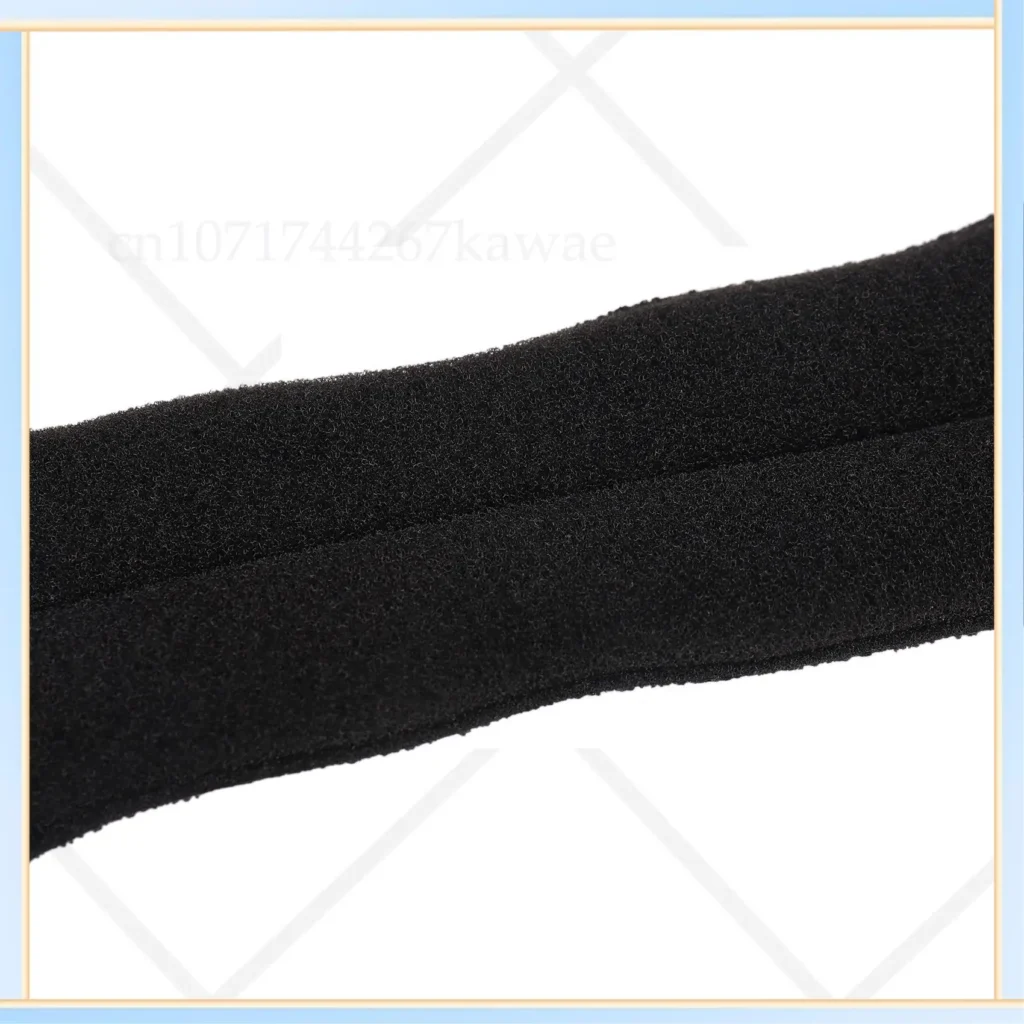-A16I Magic Bun Maker (2 pequeños, 2 grandes) Accesorios para el cabello moldeadores de moño de esponja de espuma (negro)