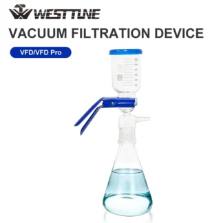 Aparato de destilación de filtración al vacío de laboratorio WESTTUNE, matraz de filtrado de líquidos de vidrio de borosilicato de 250/500/1000/2000/3000ml