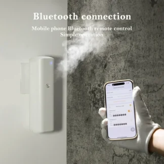 Nuevo Difusor de Aroma colgante de pared con aplicación Bluetooth de 300m3, fragancia para habitación, ambientador de Perfume de 100ML, distribuidor de olores aromatizantes para el hogar