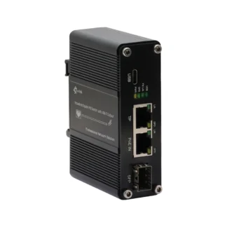 Mini conmutador PD Gigabit Ethernet Industrial con salida USB tipo C para redes y carga PD de 60W, teléfonos, portátiles y tabletas