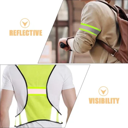 1 rollo de tira reflectante de 5 metros para coser ropa, cinta de seguridad de alta visibilidad para chaquetas, chalecos, bolsas, collares para perros, equipo para exteriores