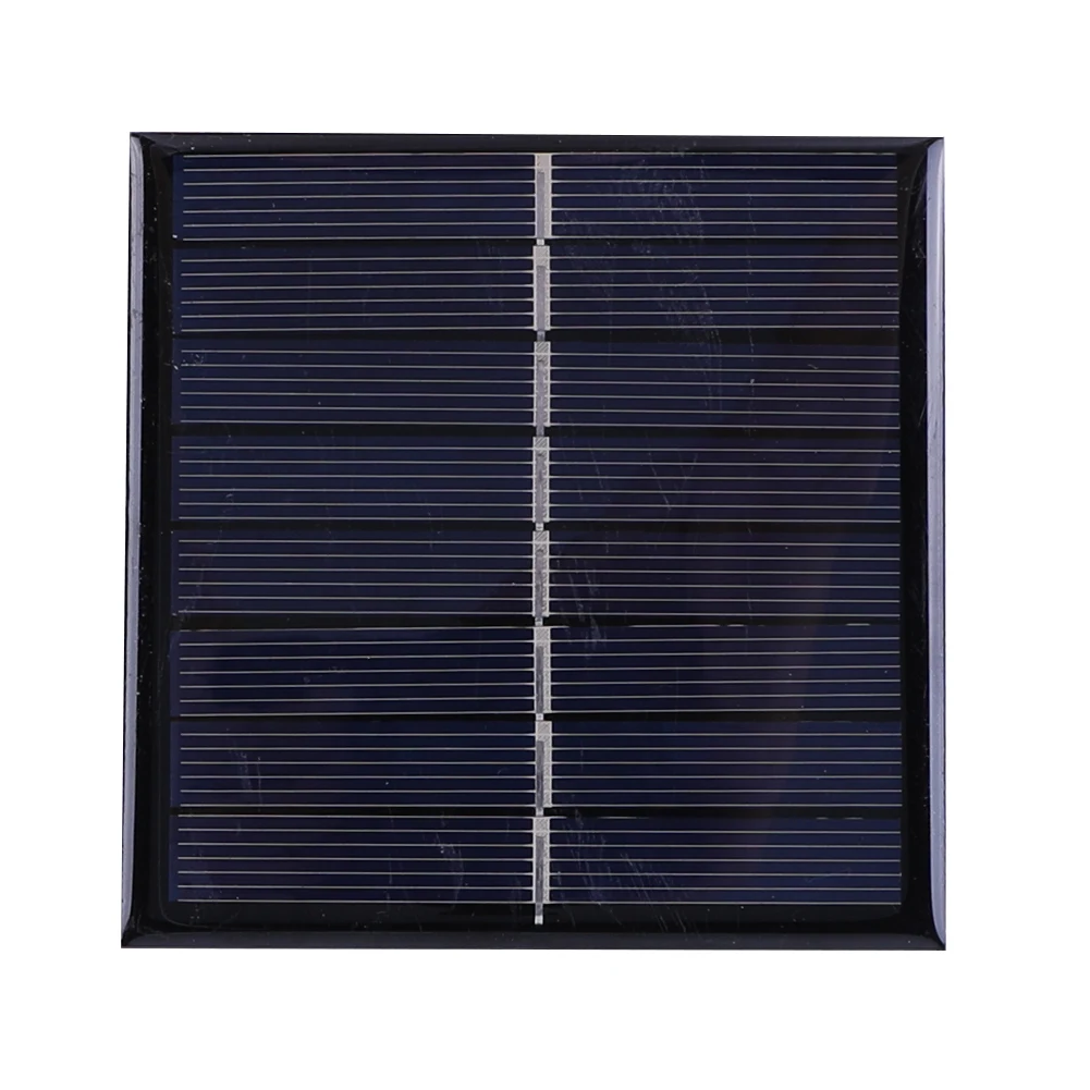Panel de células solares de 2W y 4V, placa Solar de células fotovoltaicas para carga de batería recargable de 1,2 V 2xAA para luz Solar