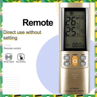 3C Electron KT-N828 Control remoto universal de CA Control remoto de aire acondicionado KT-N828 Control remoto de reemplazo eficiente, KT-N828 Universa