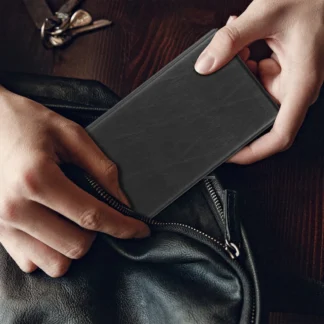 Soporte para tarjetas de visita, organizador de Pu de gran capacidad con múltiples bolsillos para tarjetas, estuche de almacenamiento para tarjetas de índice Ids, 150 Uds.