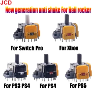 Módulo de Sensor de palo analógico 3D para PS3, PS4, PS5, Switch Pro, controlador de Xbox One, efecto Hall IC, reparación de Joystick, antivibración, sin deriva
