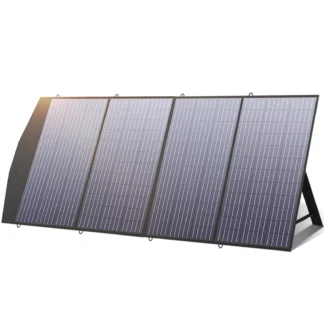 ALLPOWERS Panel solar portátil Kit de panel solar plegable de 18 V con salida solar Cargador solar impermeable IP66 para computadoras portátiles RV Campamento