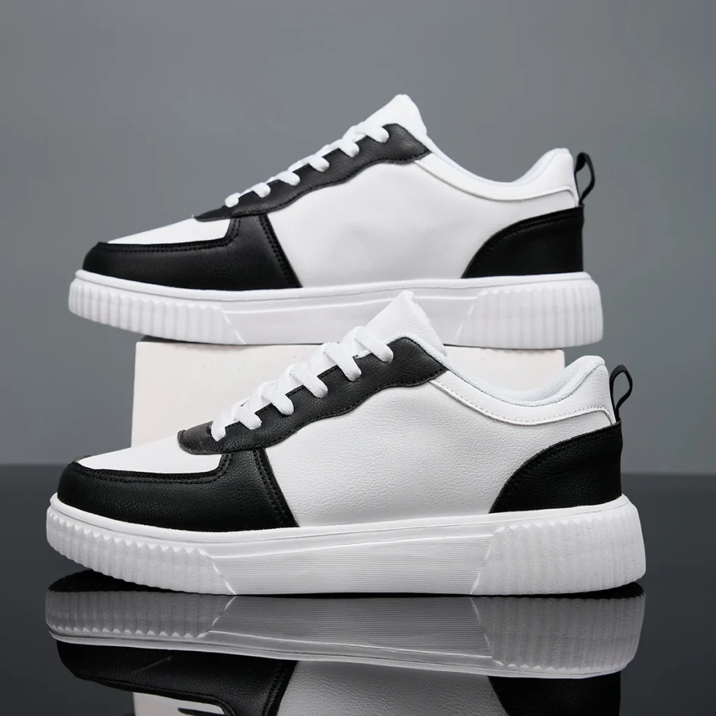 Zapatos informales a la moda para mujer, zapatos planos transpirables para caminar, zapatillas de deporte blancas para mujer, calzado deportivo para correr al aire libre para caminar para hombres