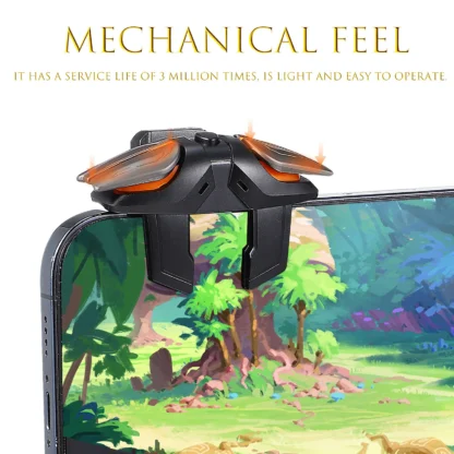 1 Juego de controladores de juego con Cable de carga, disparadores de juegos, ergonómicos, de alta sensibilidad, no para