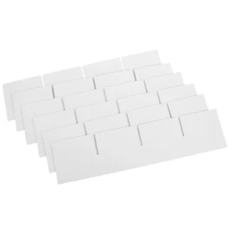 Separadores de cajas de papel, diseño de rejilla para embalaje de suministros móviles, cajas de cartón, divisor de protección, montaje Simple y rápido, 6 uds.