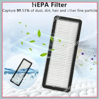 A26P 21 Uds piezas de repuesto para Roborock QV 35A /QR 598 /QR 798 piezas de aspiradora Cepillo Lateral principal filtro Hepa bolsa de polvo de trapo