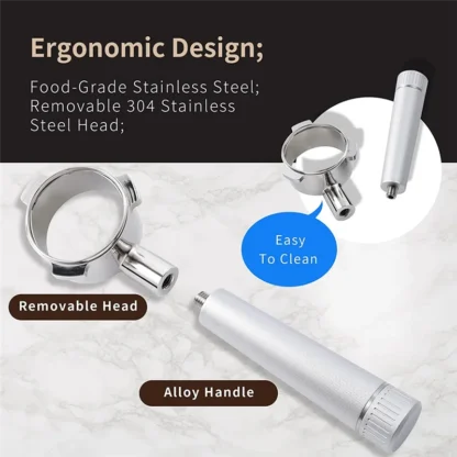 Herramienta con mango de portafiltro sin fondo AAAL de 54 mm para máquinas de café expreso BES870/875/878/880 Máquinas de café expreso C