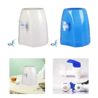 Dispensador de jarra de agua de escritorio, soporte para bomba de agua, conveniente con grifo para el hogar