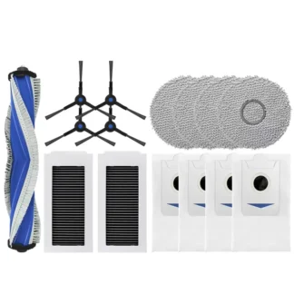 Nueva fábrica bolsa de polvo cepillo lateral principal filtro fregona accesorios para Ecovacs X5 OMNI/X5 PRO OMNI Robot piezas de repuesto de vacío
