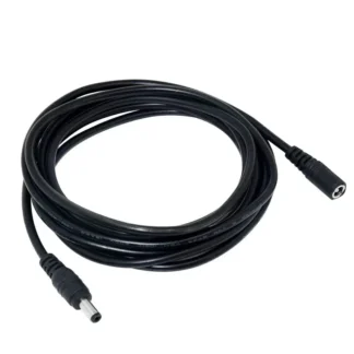 Cable de extensión para cámara CCTV DC 12V, 3m/5m metros, 5,5mm x 2,1mm, Cables de Cable de extensión de alimentación para cámaras de seguridad Wifi/AHD/IP
