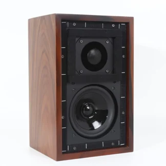 Altavoces de estantería de 60W, caja de sonido con Monitor de 8 Ohm, altavoz pasivo de 2 vías, Audio de madera HiFi de 75Hz-20KHz para cine en casa, estudio de DJ