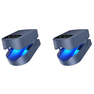 A65Z 2X Dispositivo de lámpara para hornear uñas para uso doméstico-luz portátil de limpieza de uñas para uñas gruesas descoloridas y dañadas