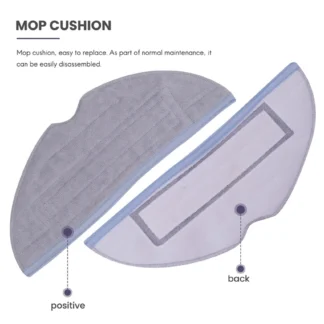 A65Z 10 Uds paño de mopa almohadillas de repuesto para Xiaomi Roborock S7 T7S T7 Plus piezas de limpiador al vacío almohadilla suave de microfibra