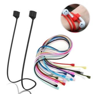 Auriculares magnéticos inalámbricos antipérdida de silicona, Cable de soporte de cuerda para AirPods Pro 2 Airdots Huawei Freebuds, cuerda para el cuello