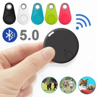 Mini rastreador GPS Bluetooth inteligente para perros y mascotas, dispositivo antipérdida, etiqueta de alarma, billetera inalámbrica para niños, localizador de llaves, accesorios