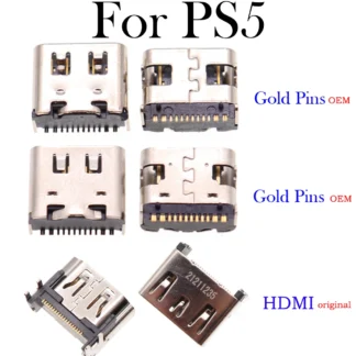 Conector de alimentación Micro USB tipo C, 1 piezas, cargador para controlador PS5