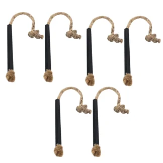 Cuerda de arranque de fuego para acampada, cable de mecha impermeable para senderismo al aire libre, supervivencia, caza, pesca, emergencia, portátil, 6 uds.