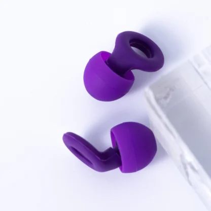 Tapones para los oídos silenciosos: protección auditiva súper suave y reutilizable en silicona flexible para dormir - 8 almohadillas para los oídos en XS/S/M/L