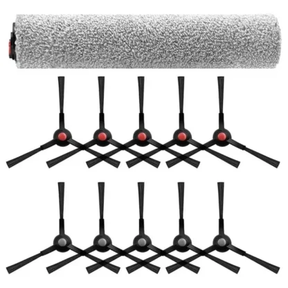 【A16Z】Juego de fregona rodante de Cepillo Lateral de repuesto-11PCS para aspiradoras Robot Eufy Omni S1 Pro/E25/E28